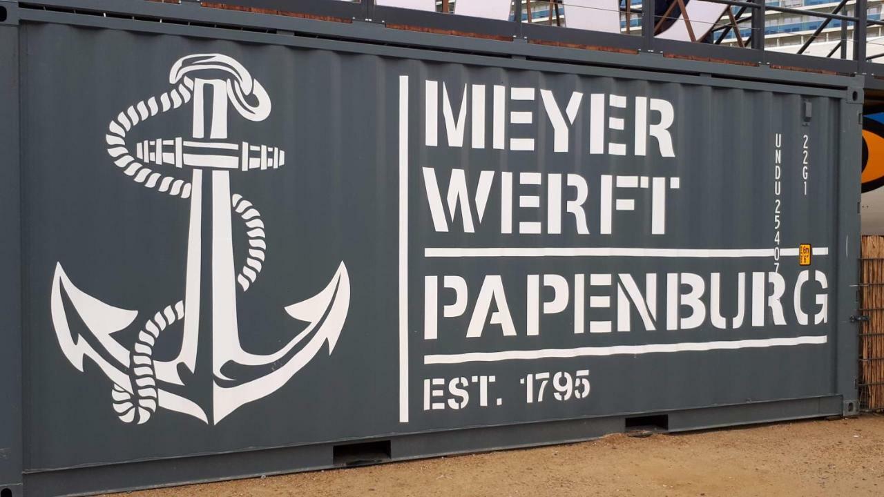 Ferienwohnung Ankerplatz Weener Exterior foto